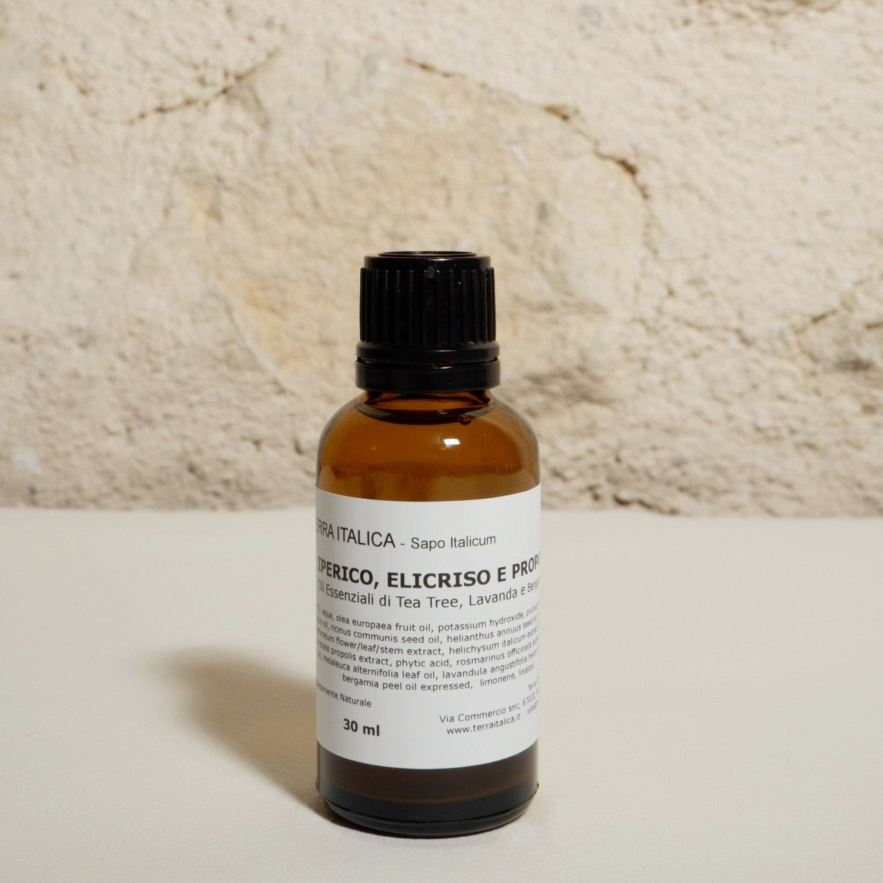 Sapone Fluido Iperico, Elicriso e Propoli
