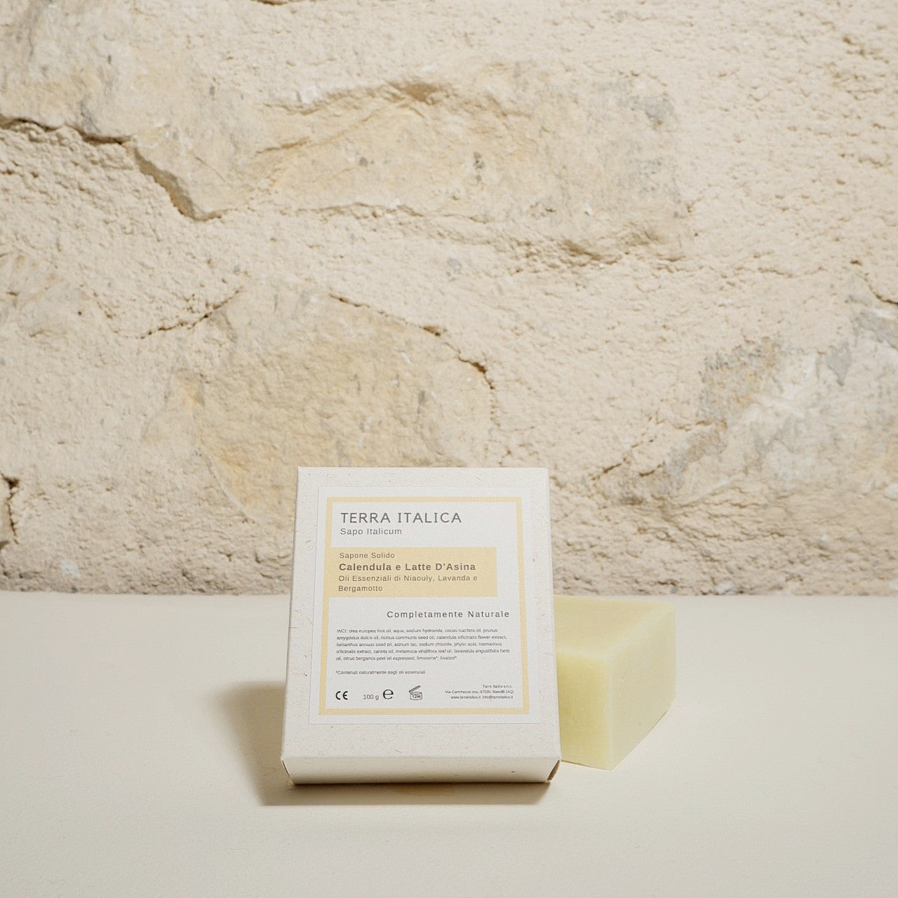 Calendula and Donkey Milk Solid Soap
