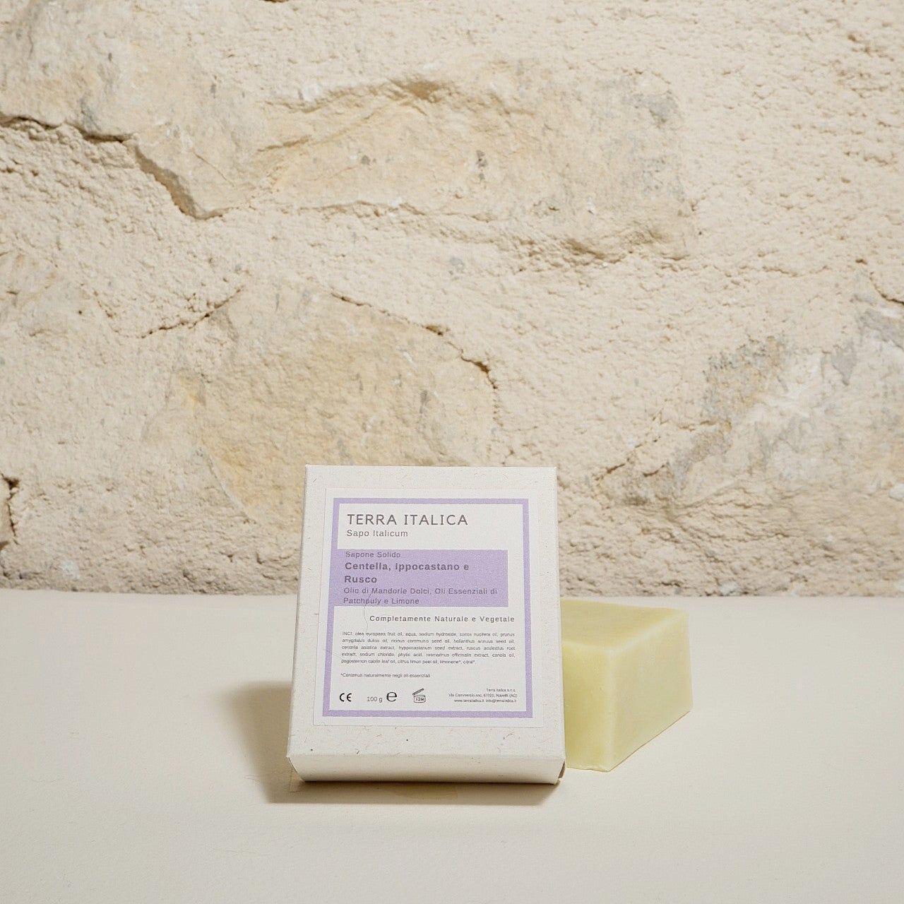 Sapone Solido Centella, Ippocastano e Rusco