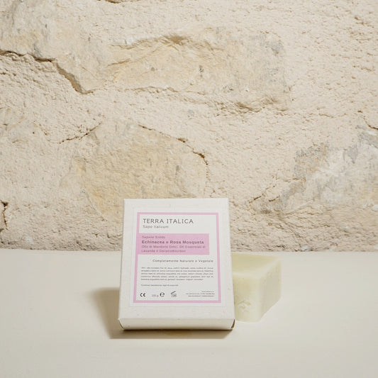 Sapone Solido Echinacea e Rosa Mosqueta