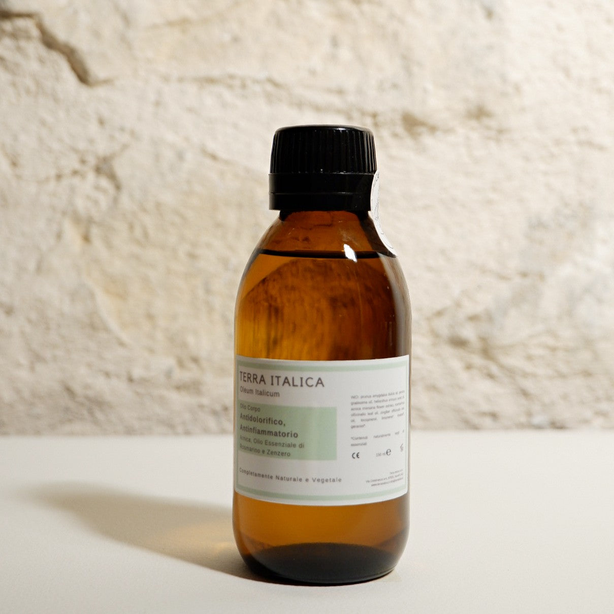 Olio Corpo Arnica, Oli Essenziali di Rosmarino e Zenzero.