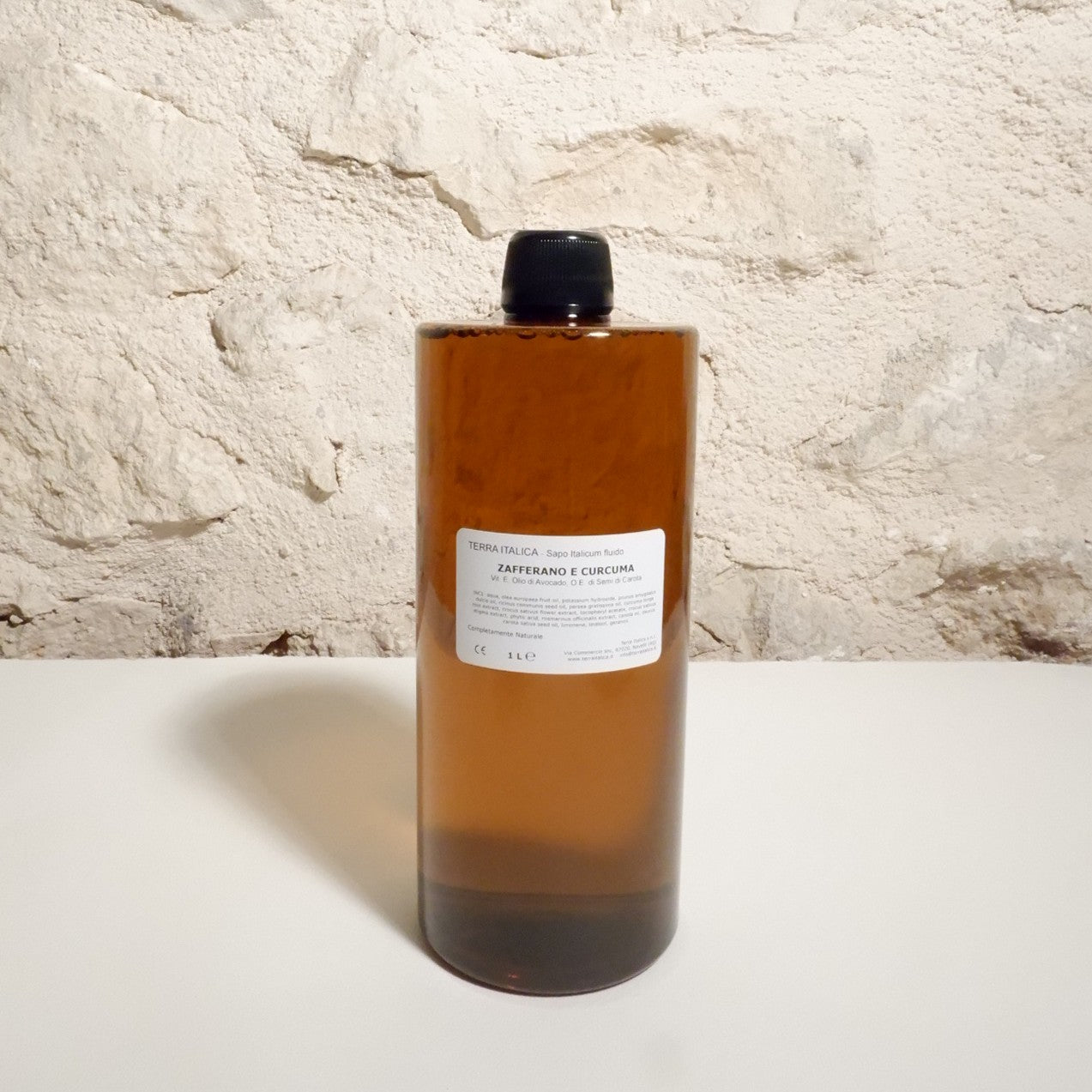 Sapone Fluido Zafferano e Curcuma