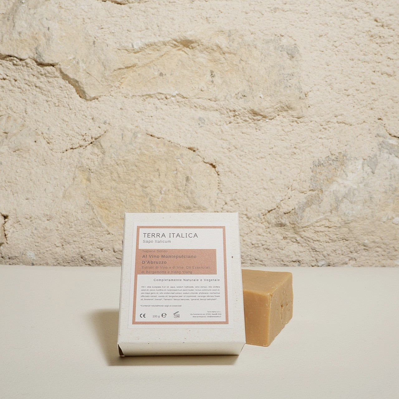 Solid Soap With Montepulciano d'Abruzzo Wine